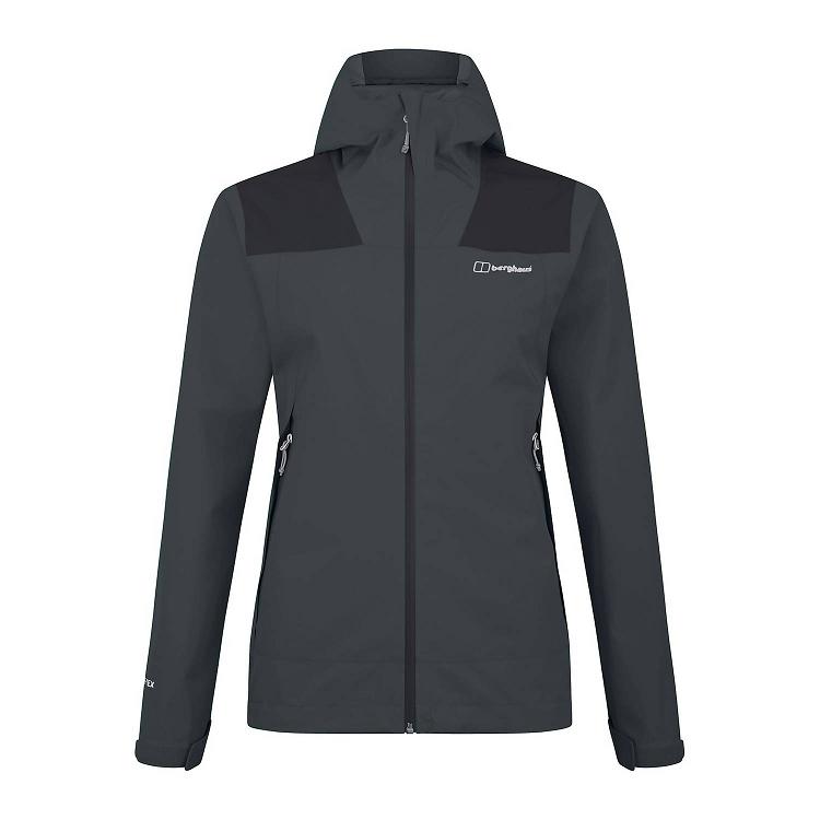 Dámska Nepremokavá Bunda Berghaus Gore Tex Paclite Dynak Siva Čierne Slovensko 0398GXPWL